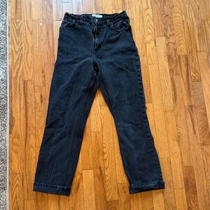 Abercrombie Curve Love Straight Jeans